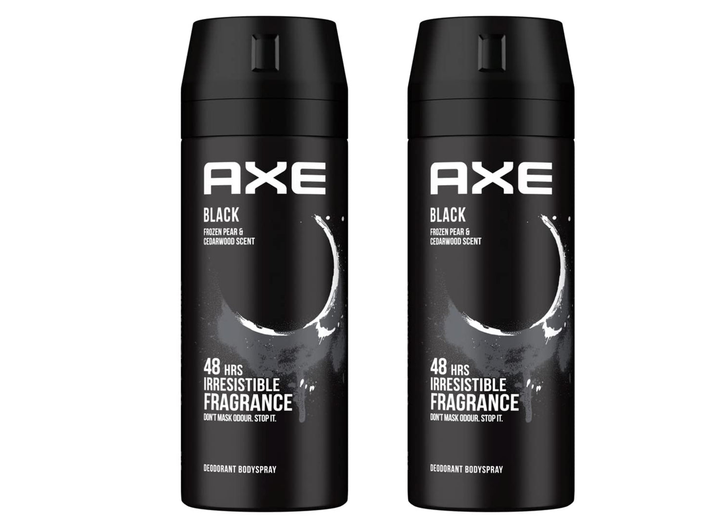 Axe Black Deodorant, 150ml (Pack Of 2)