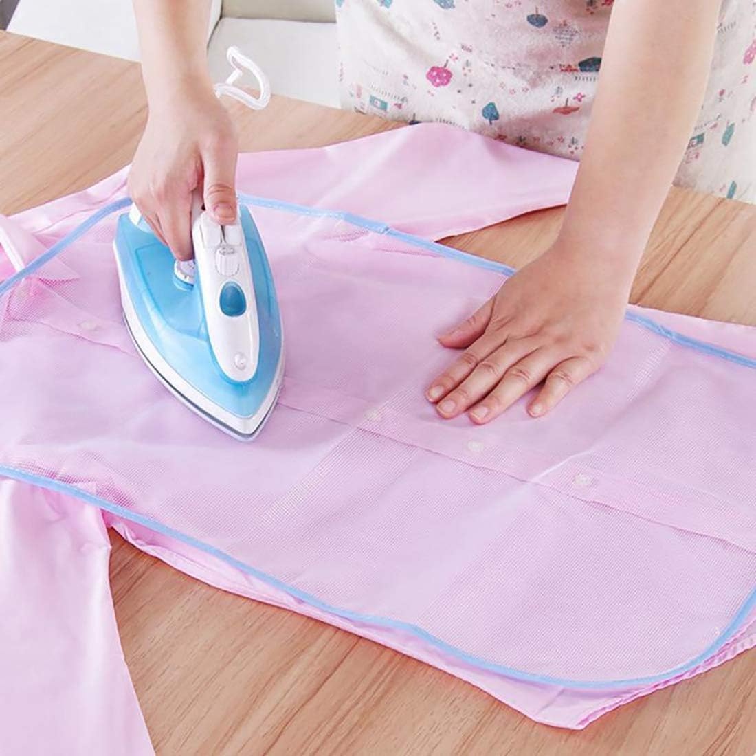 FineInno 5 Packs Protective Ironing Scorch No Melt Pressing Cloth for Home, Laundry