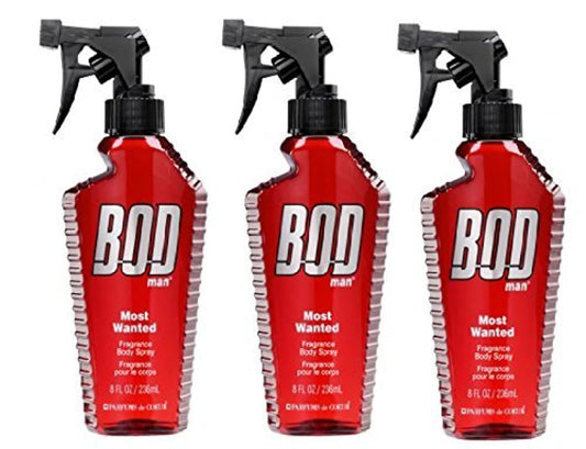 Bod Man Body Spray - Most Wanted for Men (Pack of 3)