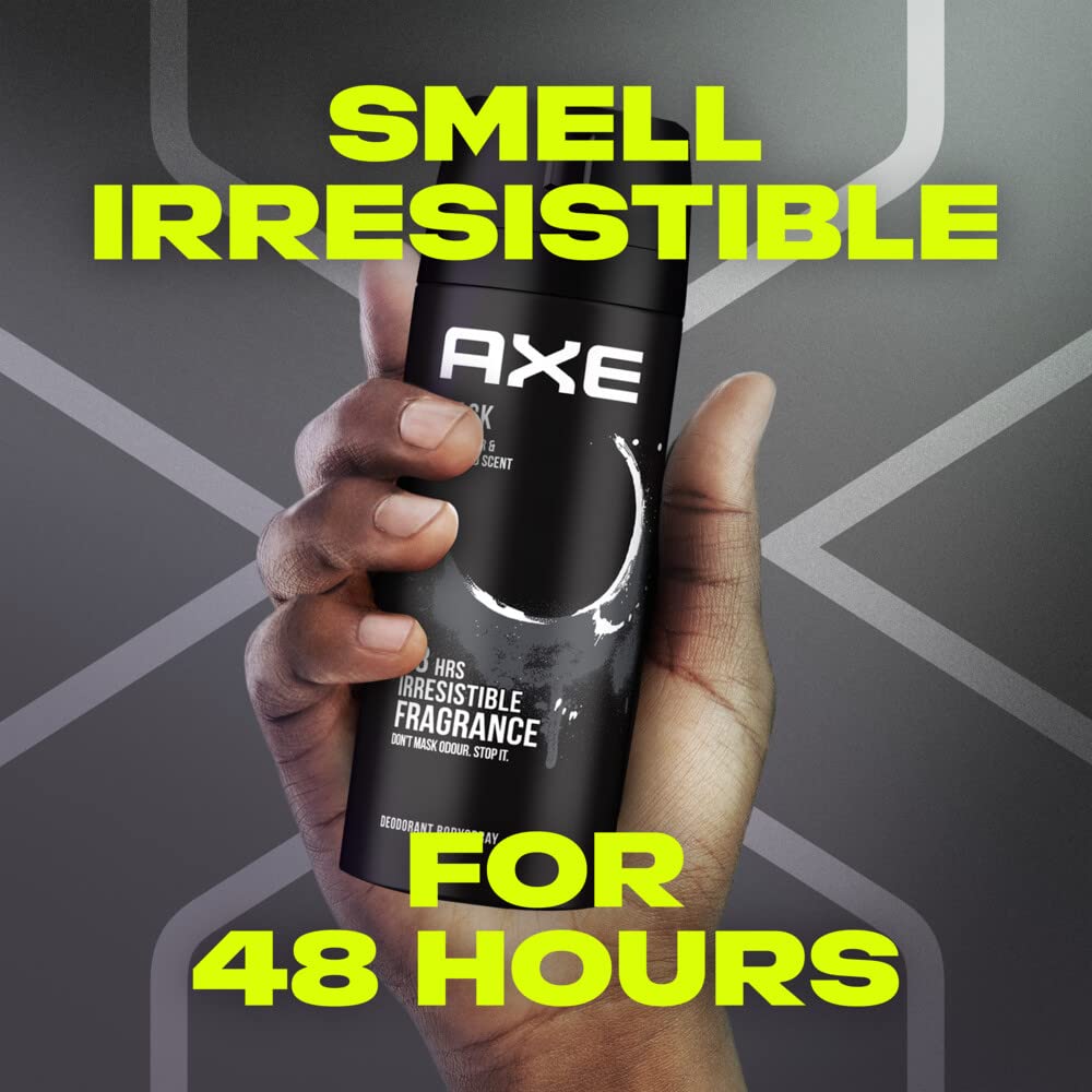 Axe Black Deodorant, 150ml (Pack Of 2)