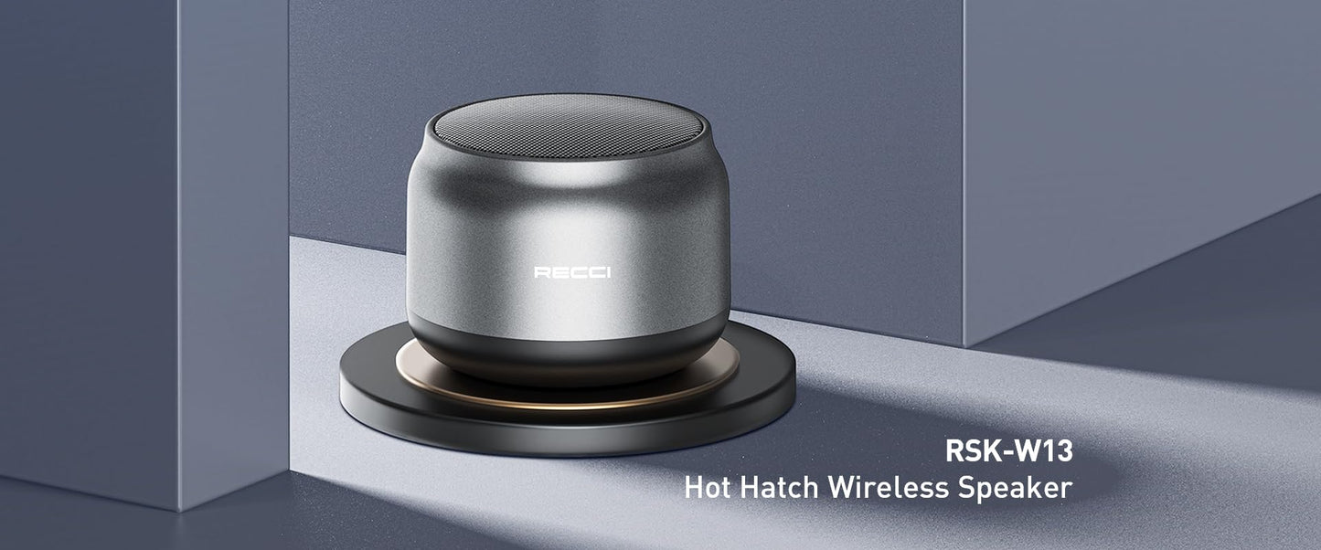 RECCI hot hatch wireless speaker, Hi-Fi audio