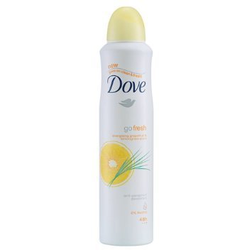 Dove Go Fresh Antiperspirant Body Spray 250Ml Grapefruit 2-Pack