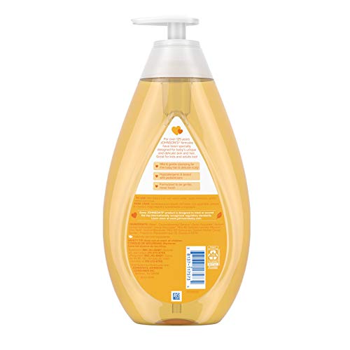 Johnson's Baby Shampoo with Tear-Free Formula, Shampoo for Baby's Delicate Scalp & Skin, Gently Washes Away Dirt & Germs, Paraben-, Phthalate-, Sulfate- & Dye-Free, 27.1 fl. oz