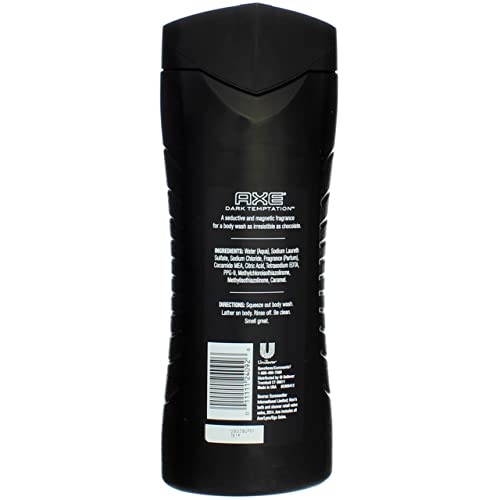 Axe Dark Temptation Shower Gel, 16 Ounce -- 6 per case.