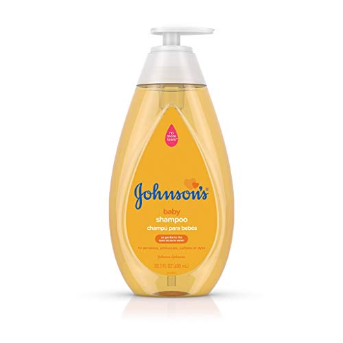 Johnson's Baby No More Tears Shampoo, Original Formula 20 fl oz (591 ml) - Packaging May Vary