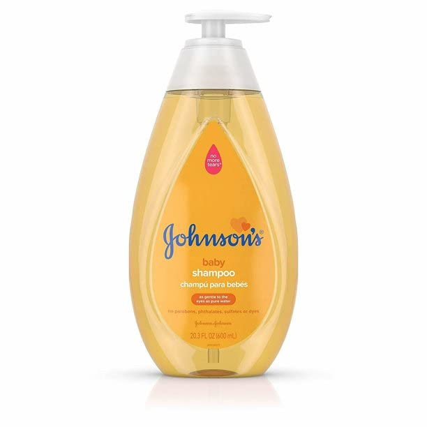 Johnson's Baby No More Tears Shampoo, Original Formula 20 fl oz (591 ml) - Packaging May Vary