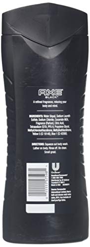 Axe Body Wash, Black 16 Oz