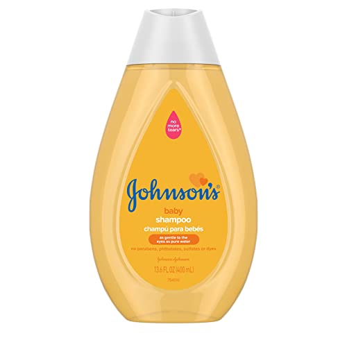 Johnson's Baby Tear Free Shampoo, No Parabens/Phthalates/Sulfates/Dyes, Fresh, 13.6 Fl Oz