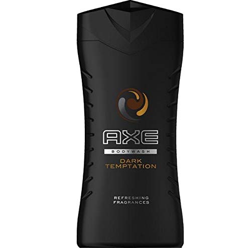 (3-Pack) Axe Dark Temptation Mens Body Wash Shower Gel Refreshing 250ml 8.45oz