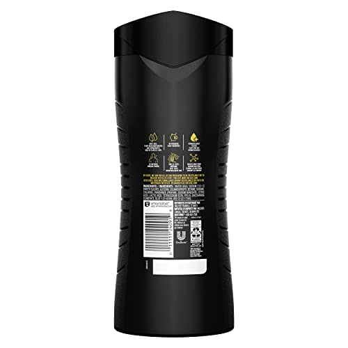 AXE Body Wash 12h Refreshing Scent Excite Crisp Coconut and Black Pepper Men's Body Wash with 100 percent Plant-Based Moisturizers 16 oz