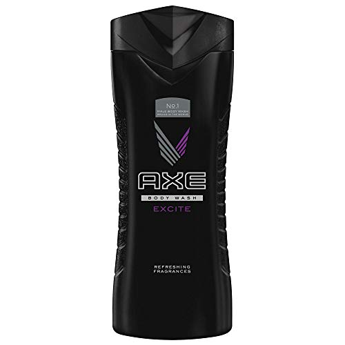 Axe Refreshing Body Wash Shower Gel, Excite, Pack of 3, (13.52 Fl. Oz/400 ml Each)