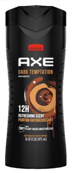 Axe Shower Gel-Dark Tempt Size 16z Axe Shower Gel-Dark Temptation 16z, set of 3