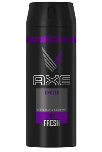 Axe Body Spray for Men - Excite, 6 x 150ml