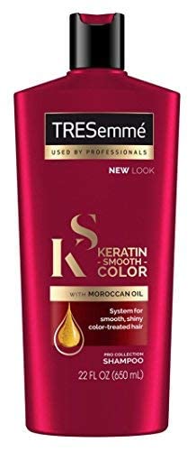 Tresemme Shampoo Keratin Smooth Color With Moroccan Oil 22 Ounce (650ml) (2 Pack)