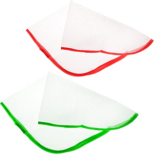 OFXDD Clothes Protective Mesh for Ironing - Pack of 2 - Ironing Mash for Clothes - Scorch Clothes for Ironing