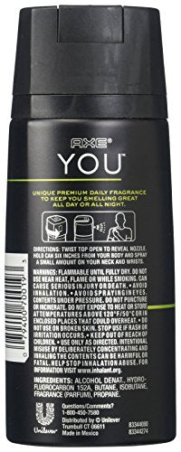 AXE Body Spray, You, 4 Ounce