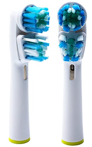 Replacement Brush Heads for Braun Oral-B Dual Clean Electric Toothbrush - Pack of 4