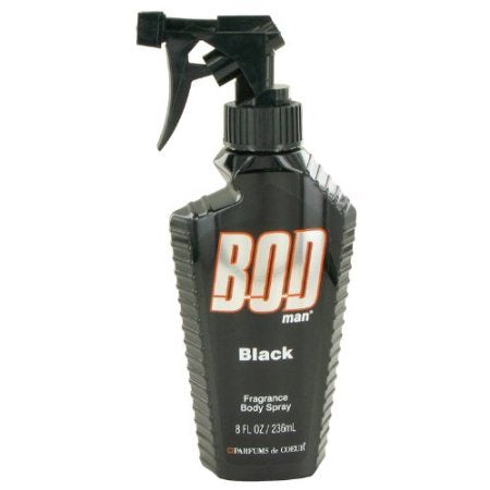 Bod Man Black By PARFUMS DE COEUR FOR MEN 8 oz Body Spray