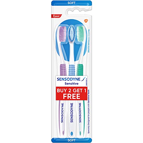 Sensodyne Sensitive Toothbrush (2+1 Pack)