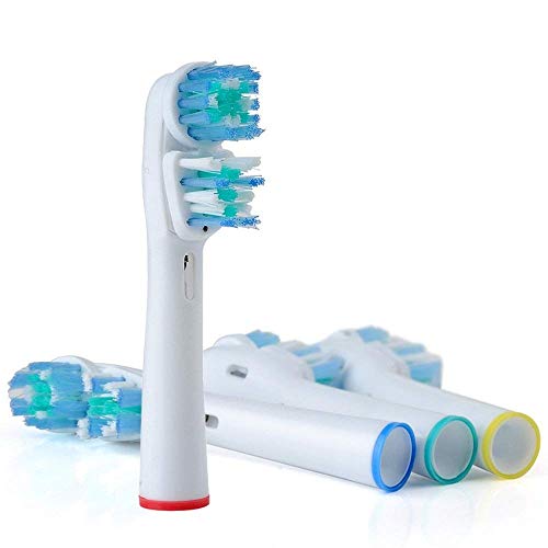 Replacement Brush Heads for Braun Dual Clean Oral-B Electric Toothbrush , Vitality Floss Action, Genius, Smart Series Pro, Triumph, Advance Power & Kids Toothbrush - 8 Pack