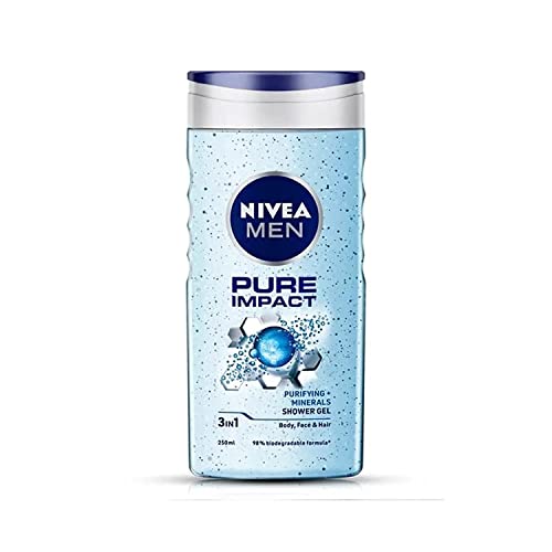 Nivea For Men Pure Impact Shower Gel - 250ml