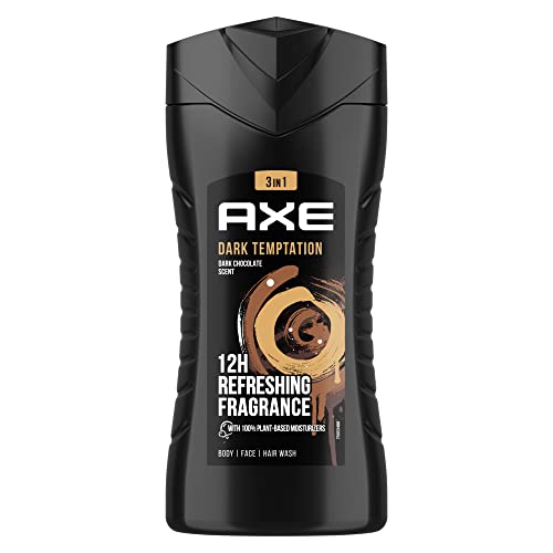 Axe Shower Gel 8.45Oz (250Ml) Dark Temptation 3-Pack