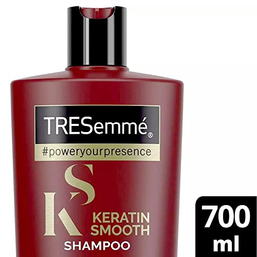 Tresemme Keratin Smooth Shampoo with Marula Oil, Pro Collection - 24 Fl Oz / 700 mL x 2 Pack