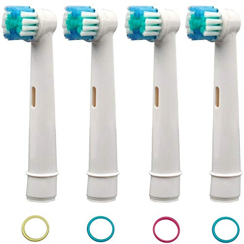 Generic Oral B Compatible Toothbrush Replacement Heads - 4 Brushes