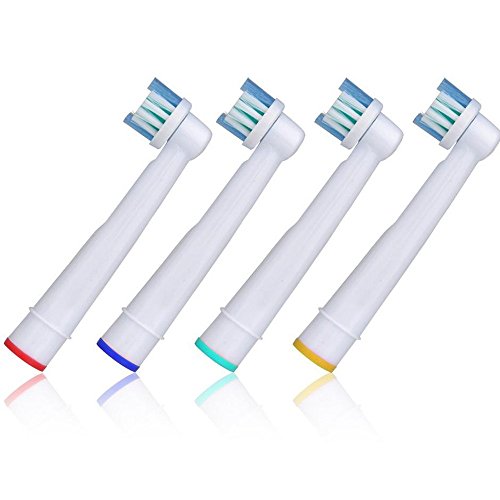 Generic Oral B Compatible Toothbrush Replacement Heads - 4 Brushes