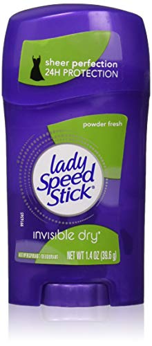 Lady Speed Stick Invisible Dry Deodorant Powder Fresh Pack of 6