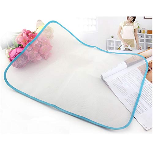 Festnight-1 Ironing Board Cover Protective Heat Resistant Ironing Mesh Cloth Protective Insulation Pad Home Ironing Mat