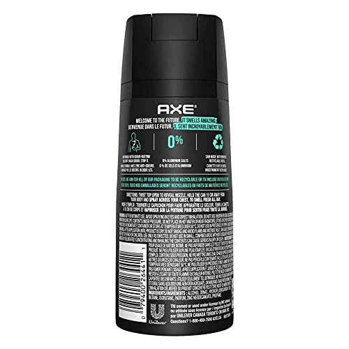 Axe Daily Fragrance Spray, Apollo 4 oz (Pack of 3)