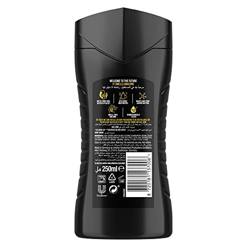 Axe Shower Gel 8.45Oz (250Ml) Dark Temptation 3-Pack