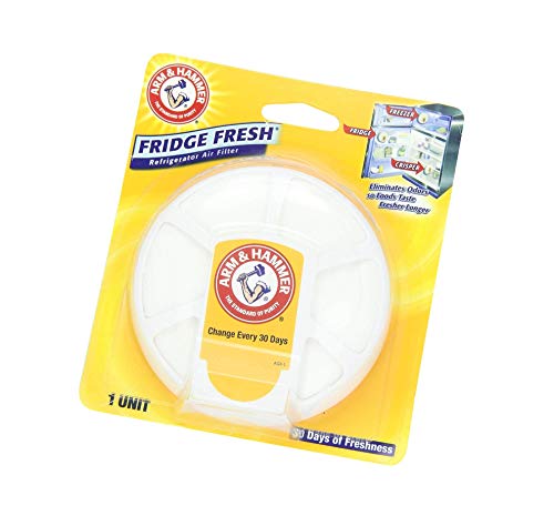 Arm & Hammer Fridge Fresh Refrigerator Air Filter (Pack of 4)-2pack