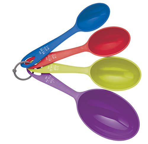 Kitchen Craft Colourworks Measuring Cup Set, Multi-Colour, 4-Piece