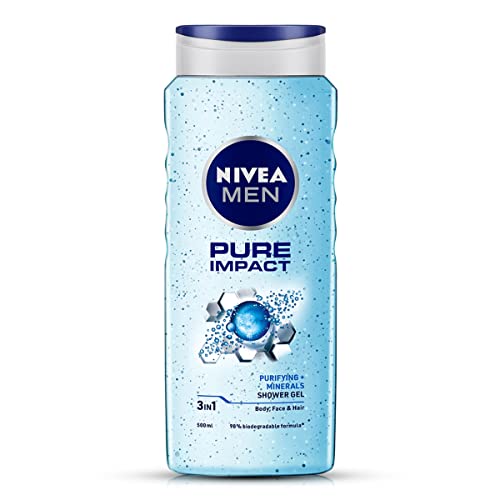 Nivea Pure Impact Shower Gel, 500ml