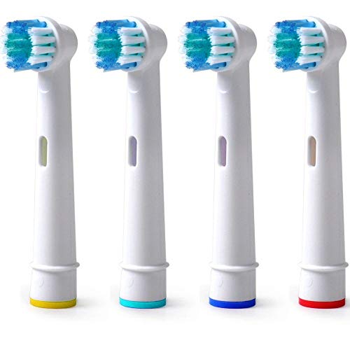 Generic Oral B Compatible Toothbrush Replacement Heads - 4 Brushes