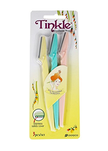 Dorco Tinkle Eyebrow Shaper, 3 Count (Pack of 1)