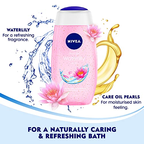 Nivea Bath Care Shower Water Lily Oil, 250 ML