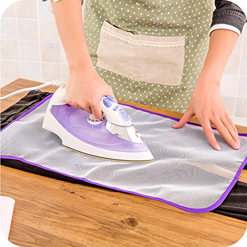 Festnight-1 Ironing Board Cover Protective Heat Resistant Ironing Mesh Cloth Protective Insulation Pad Home Ironing Mat