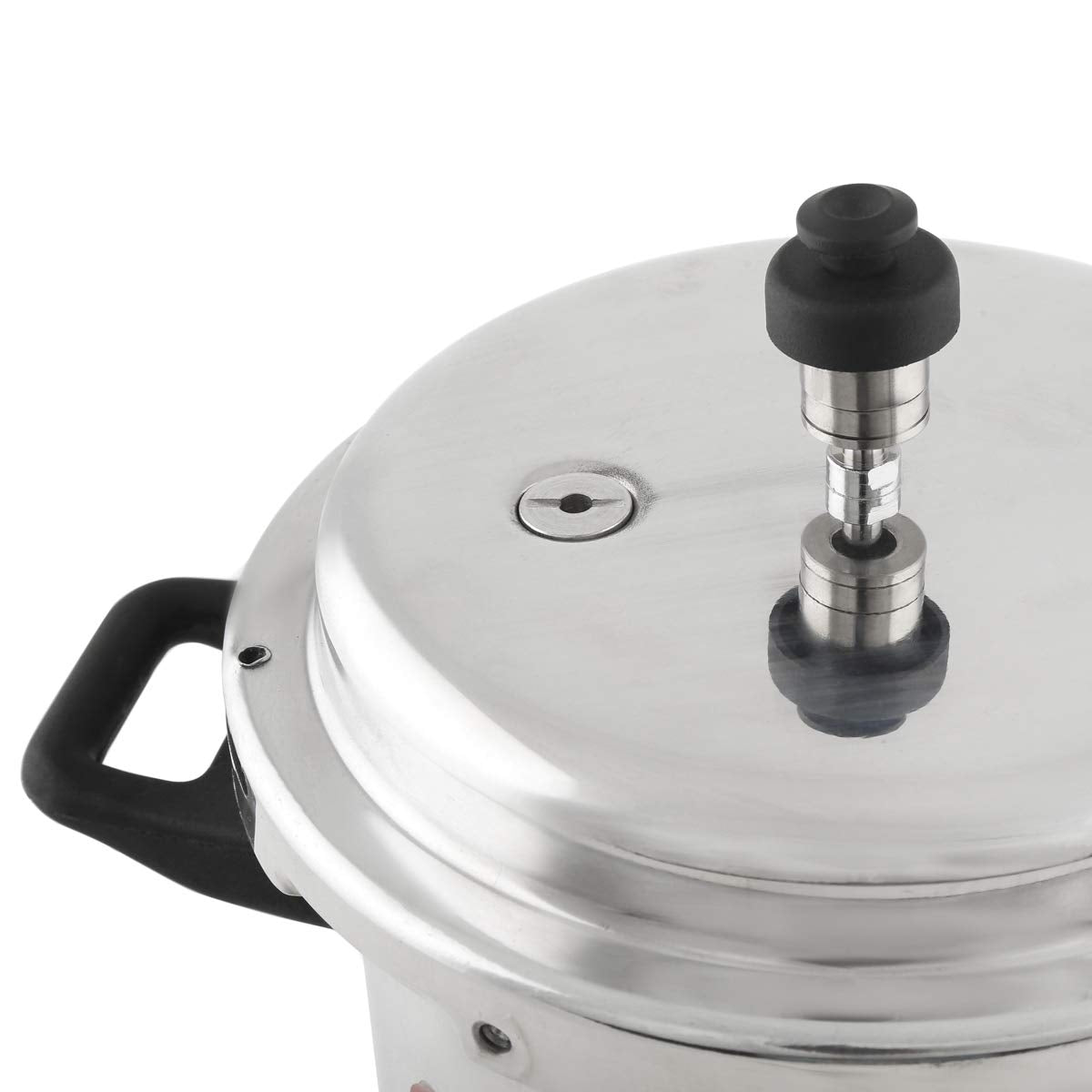 Olympia Aluminum Pressure Cooker 2 Pieces, Silver - 3 Liters