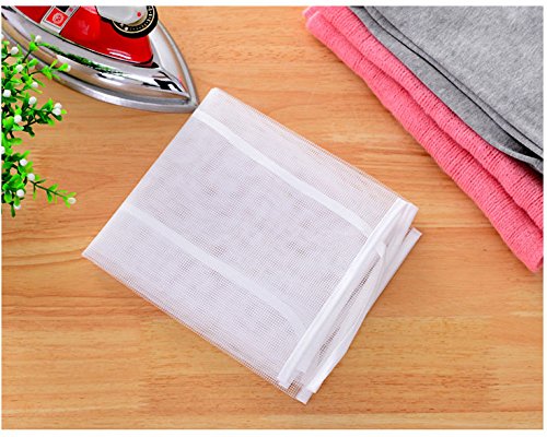 MauSong Protective Ironing Scorch Saving Mesh Pressing Pad Cloth (2 Pack Random Color)