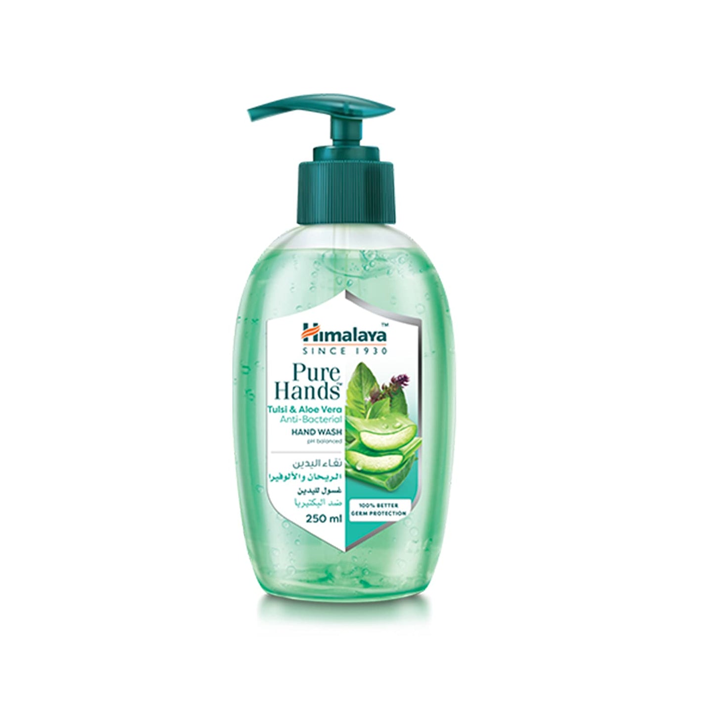 Himalaya Purehands Hand Wash Soap Tulsi & Aloe Vera Effectively Protects Your Hands from Germs -250ml