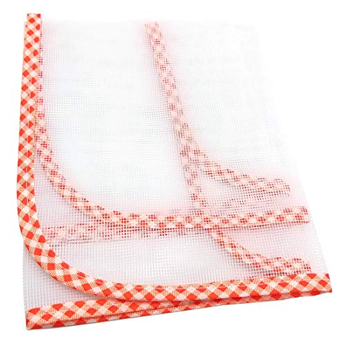 GARASANI 2 Pack High Temperature Resistance Ironing Scorch Heat Insulation Mat Protective Ironing Scorch Mesh Cloth 23.62" x 15.74" (Color Random)