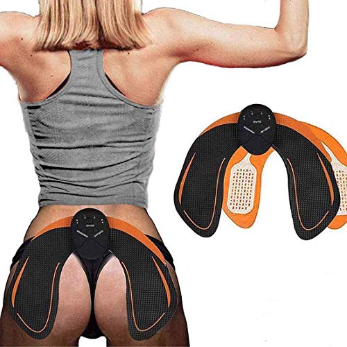 SHENGMI ABS Stimulator Buttocks/Hips Trainer Muscle Toner, Hip Trainer with 6 Modes Smart Fitness Training Gear Home Office Ab Workout Equipment Machine