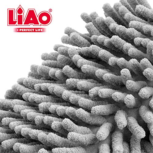 Liao, Microfiber, Chenille, Car Wash Sponge, All Purpose Use Scratch & Lint Free