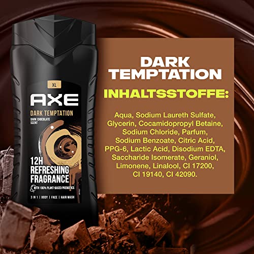 Axe Dark Temptation Gel Total Relax 400Ml