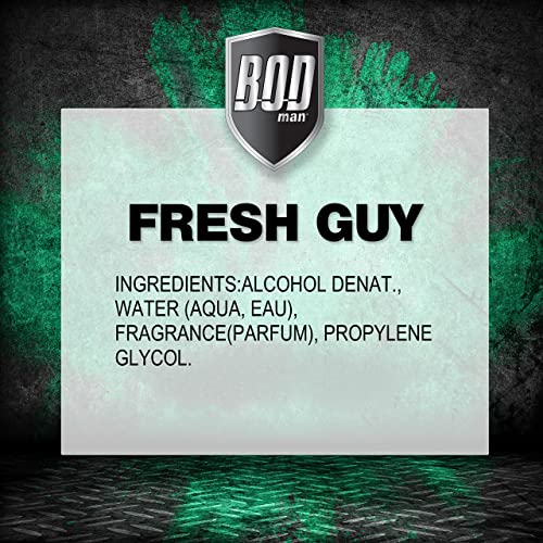 Bod Man Fresh Guy For Men Fragrance Body Spray, 8 oz