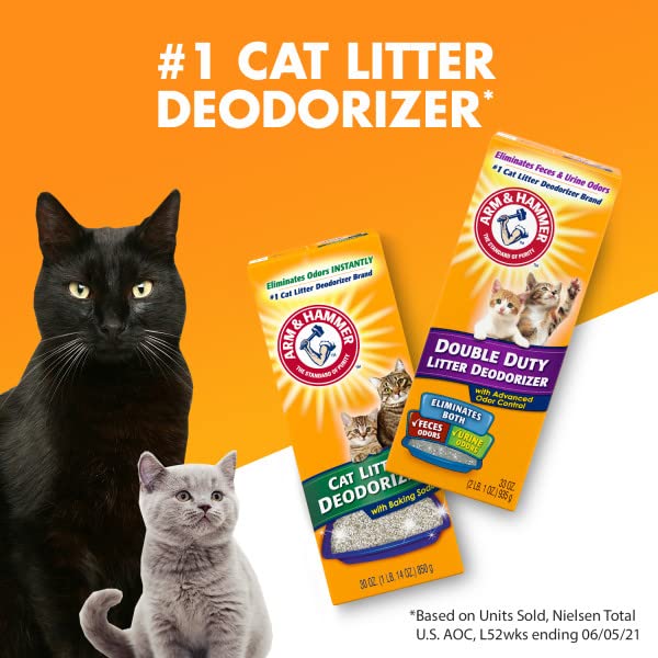 ARM & Hammer Cat Litter Deodorizer-Super Size Pack-30 oz Pack of 4