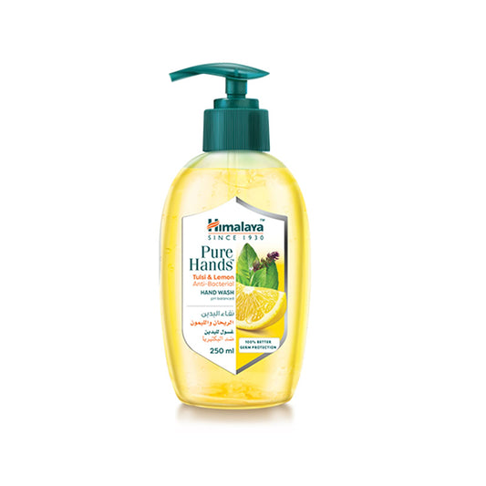 Himalaya Purehands Hand Wash Liquid Tulsi & Lemon Protect Your Hands from Germs- 250ml